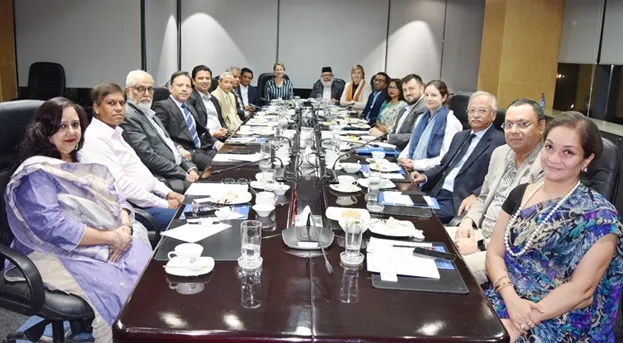 UNICEF director held meeting with ICC Bangladesh President, members