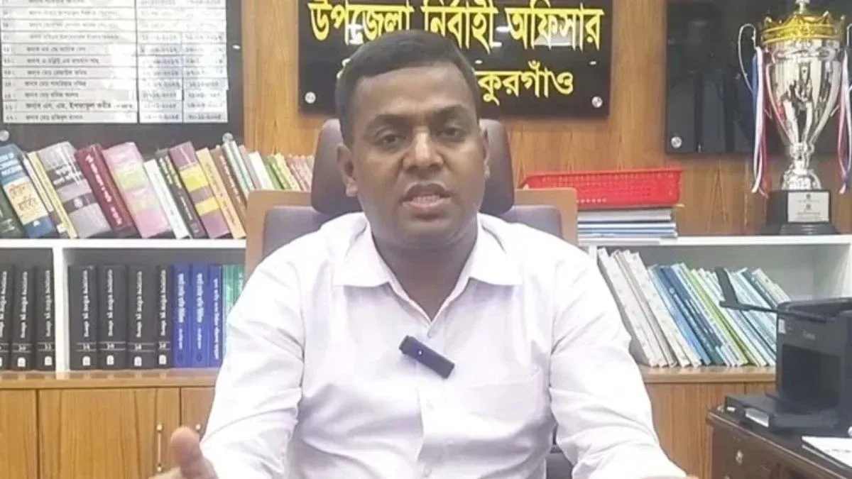 ‘আমি এখন বিএনপি নেতা’, সাংবাদিককে ইউএনও