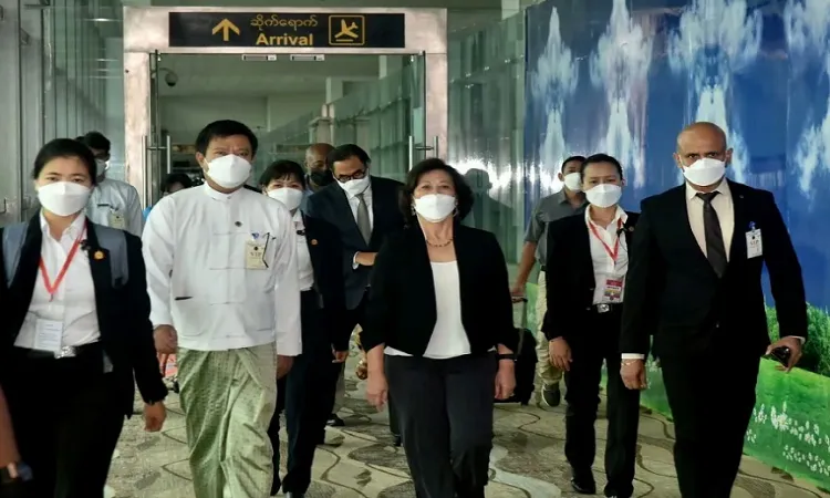 UN special envoy for Myanmar set out for meeting with junta officials