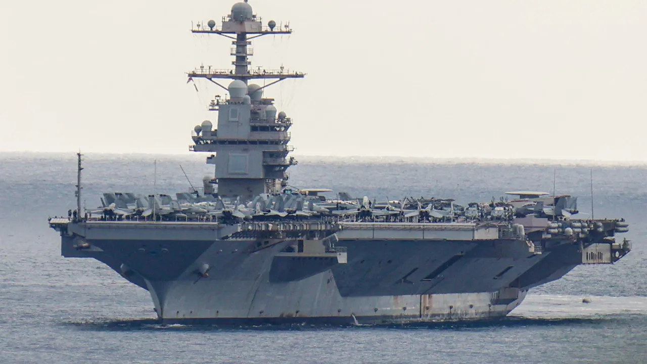 ফিরে যাচ্ছে মার্কিন রণতরী জেরাল্ড আর ফোর্ড