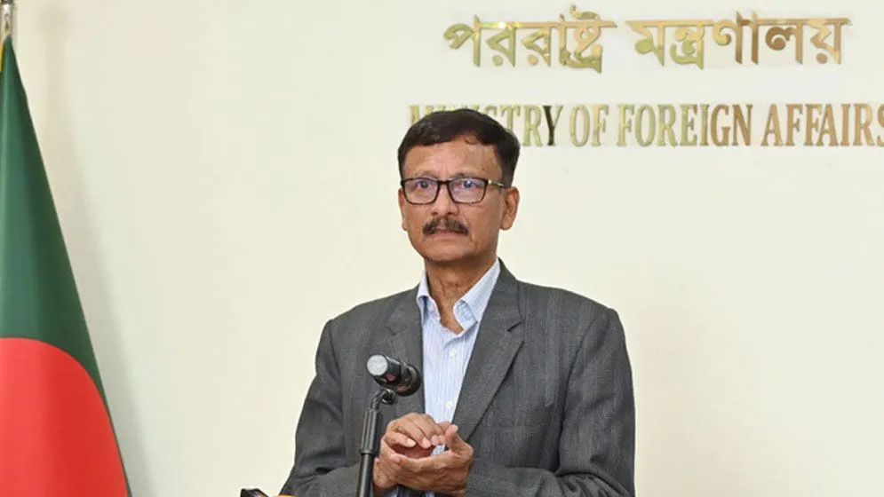 বাংলাদেশের বিরুদ্ধে ভুল ও অপতথ্য ছড়ানো হচ্ছে: পররাষ্ট্র উপদেষ্টা