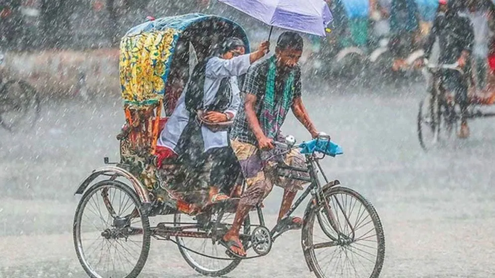 টানা ৫ দিন বৃষ্টির পূর্বাভাস