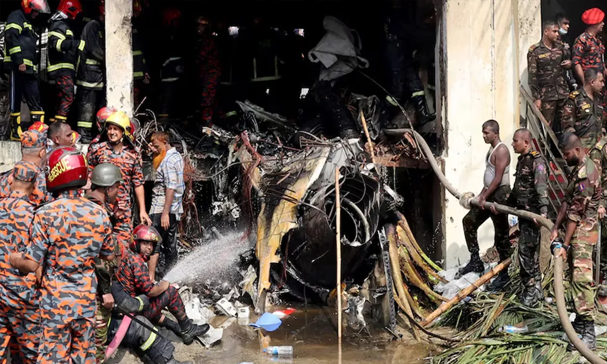 Bangladesh jet crash: Schoolboy returns home after 34 surgeries