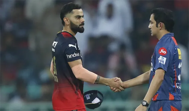 মাঠে বিতর্কিত ঘটনায় শাস্তি পেলেন কোহলি-গম্ভীর