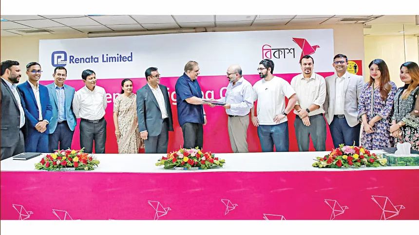 Renata to avail ‘Cash Pickup’ service of bKash