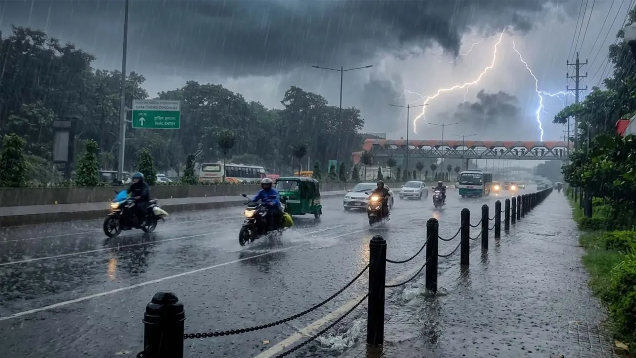 সারাদেশে বজ্রসহ বৃষ্টির সম্ভাবনা