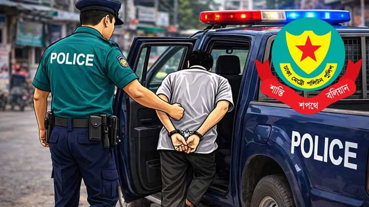 রাজধানীতে পুলিশের অভিযানে ৫০০ গ্রেফতার