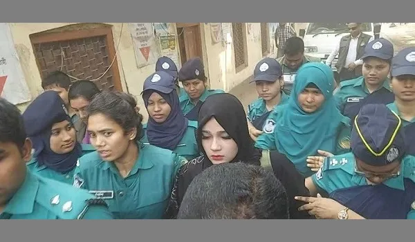 গাজীপুর কারাগারে মাহিয়া মাহি