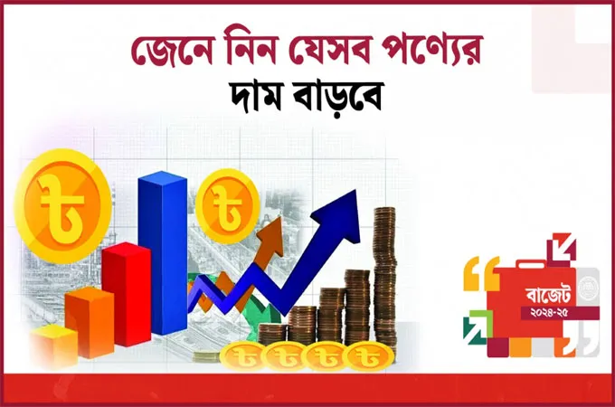 বাজেটে যেসব পণ্যের দাম বাড়বে