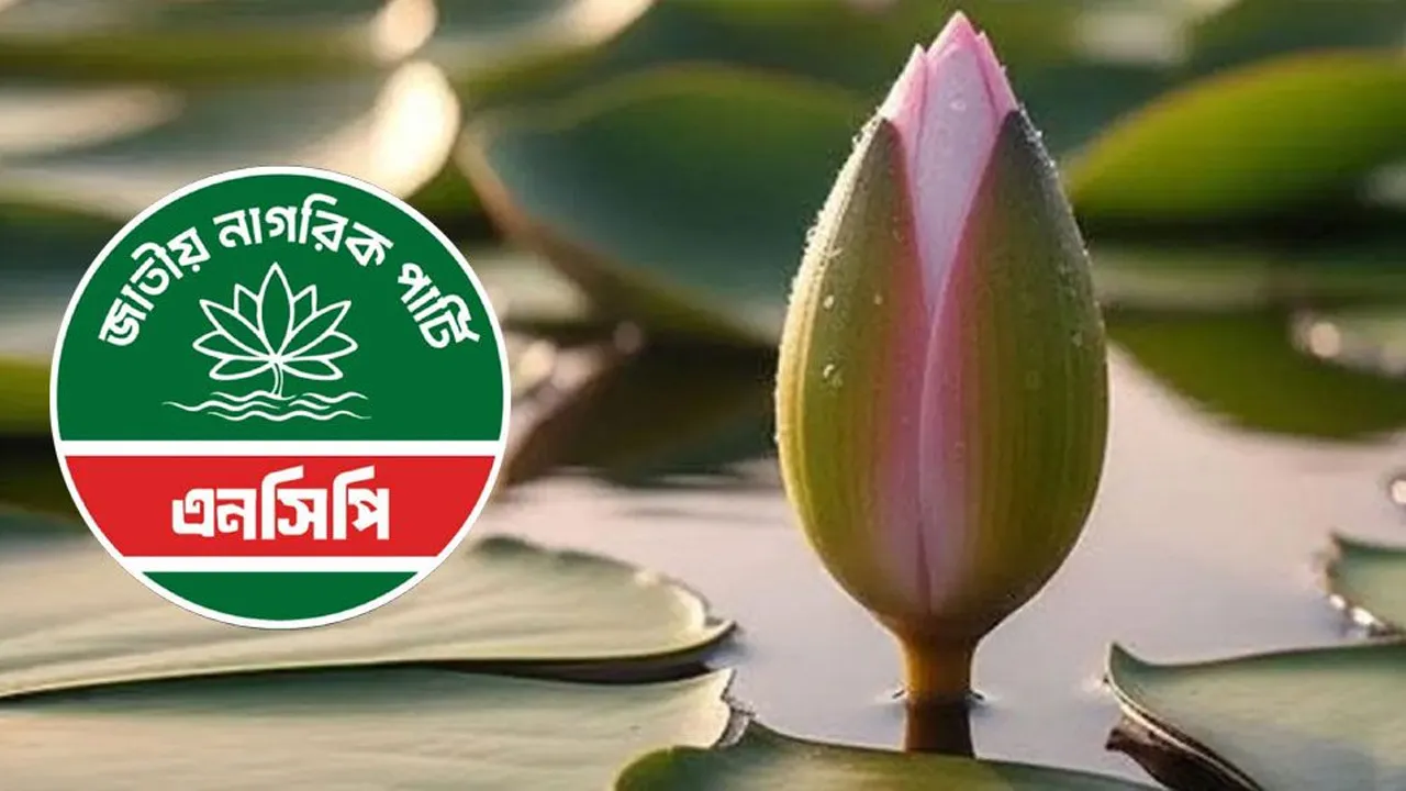 NCP Opts for ‘Shapla Kali’ as Party Symbol