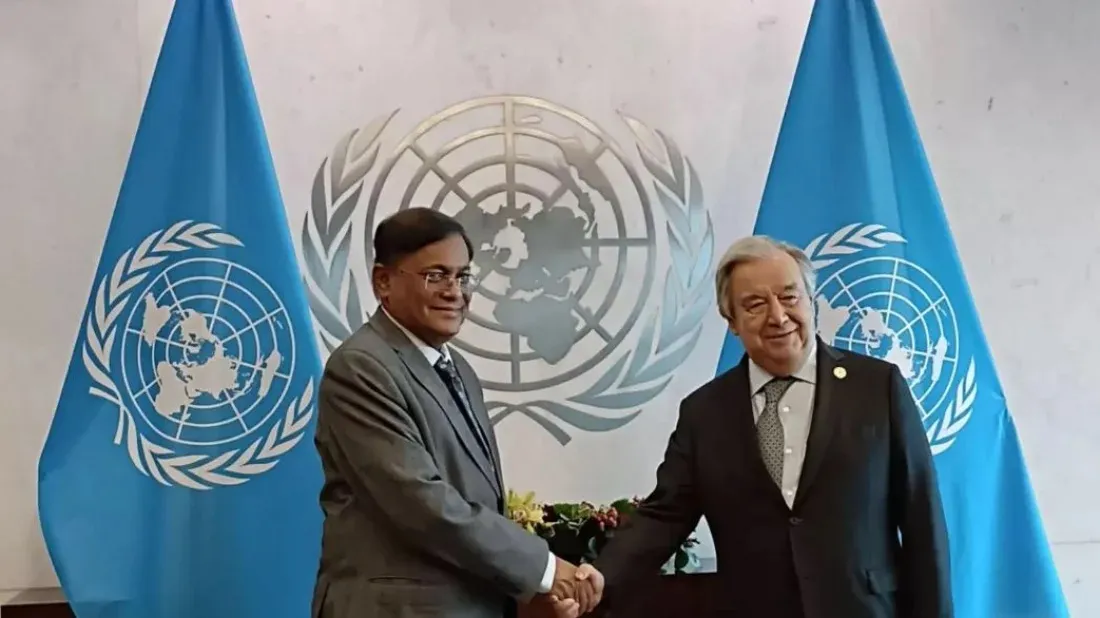Guterres tells FM Hasan: Bangladesh a key partner of the UN