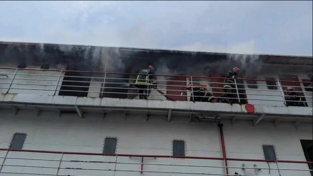 Sadarghat launch fire brought under control