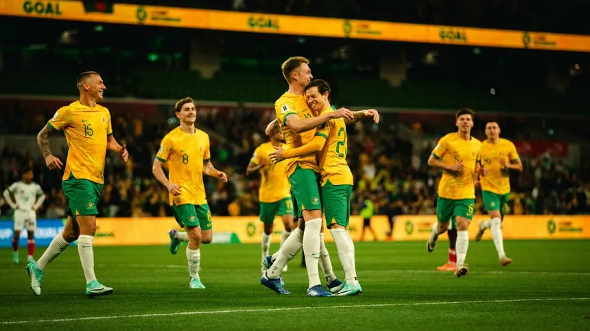 Socceroos to donate part of match fees to humanitarian efforts in Gaza