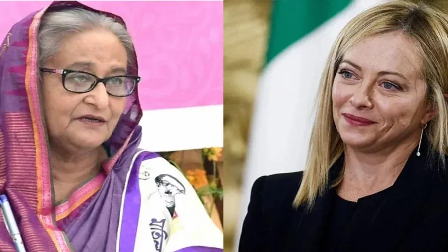 Italian PM Giorgia Meloni congratulates Sheikh Hasina