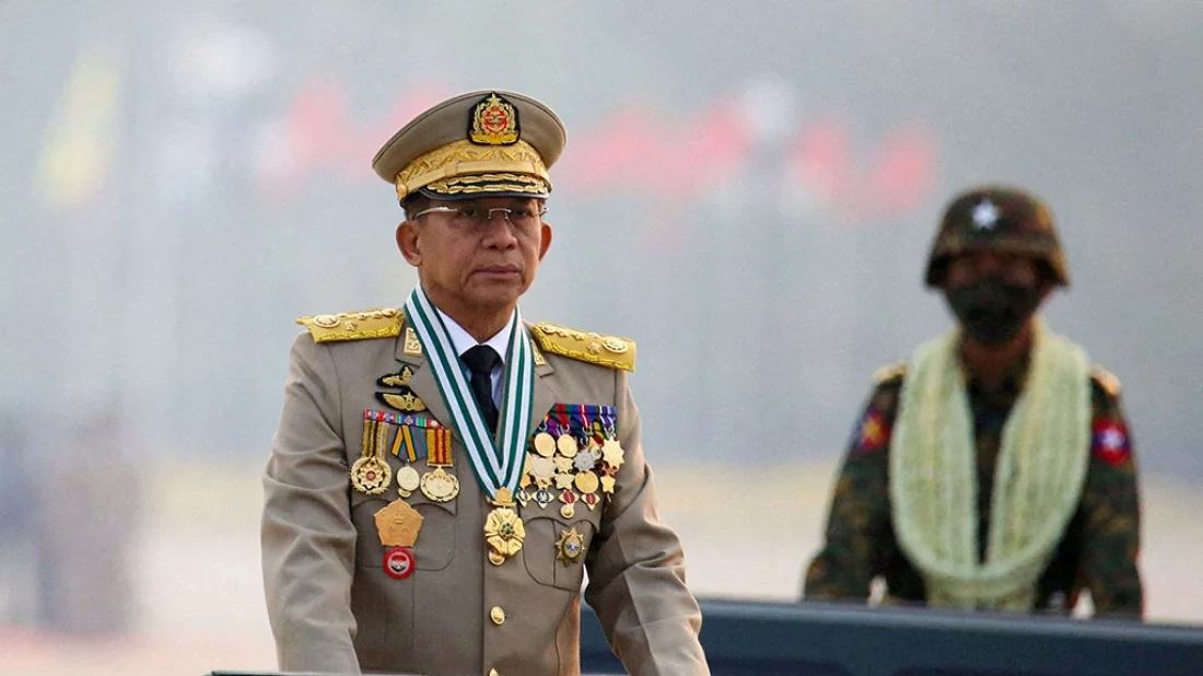 Top Asean officials meet Myanmar junta chief for 'cooperation' talks