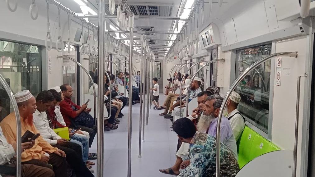 Metro rail to operate till night on Uttara-Motijheel route from Jan 6