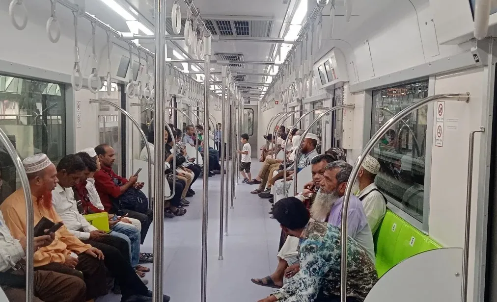Metro rail to operate till night on Uttara-Motijheel route from Jan 6