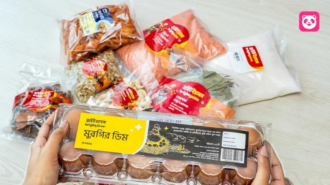 foodpanda introduces own grocery private label range ‘bright’