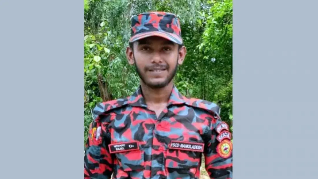 Firefighter fatally electrocuted in Khagrachhari while clearing debris