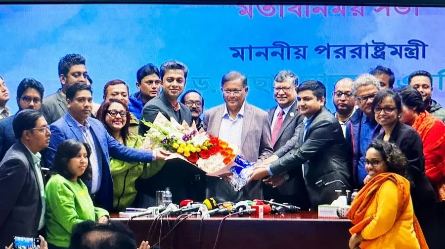 DCAB greets new Foreign Minister Hasan Mahmud
