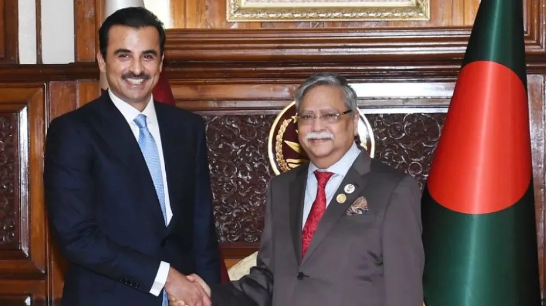 President urges Qatar to invest more in SEZs in Bangladesh