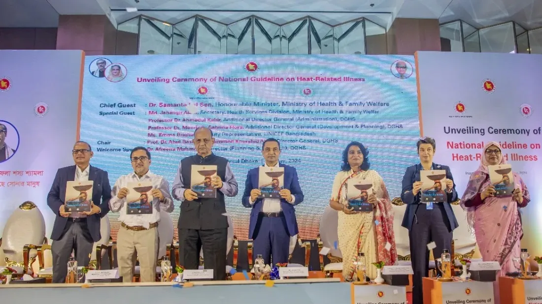 Bangladesh launches national guidelines to combat heat-related health risks