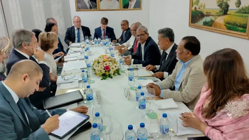 US pre-election assessment mission in meeting with BNP
