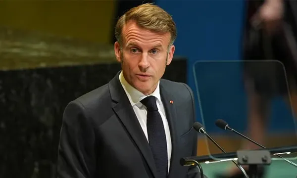 Macron recognizes Palestinian state at landmark UN summit