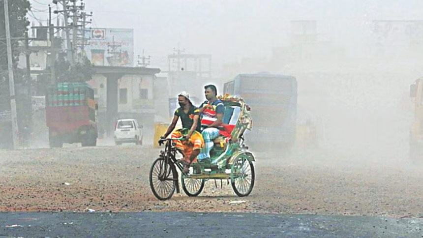 Dhaka’s air 4th most polluted in the world this morning