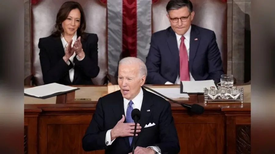 Biden takes on Trump and Republicans in fiery State of the Union speech
