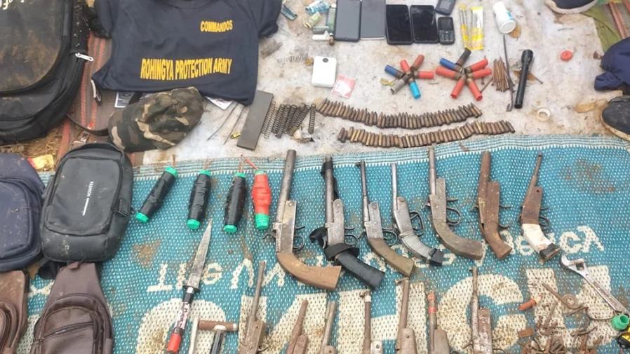 3 Arsa terrorists arrested with huge firearms in Cox’s Bazar