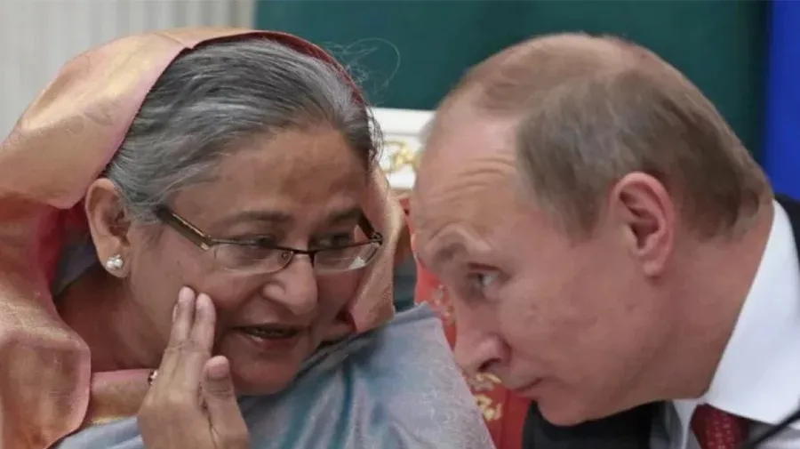 PM Hasina congratulates Putin on reelection as Russian president
