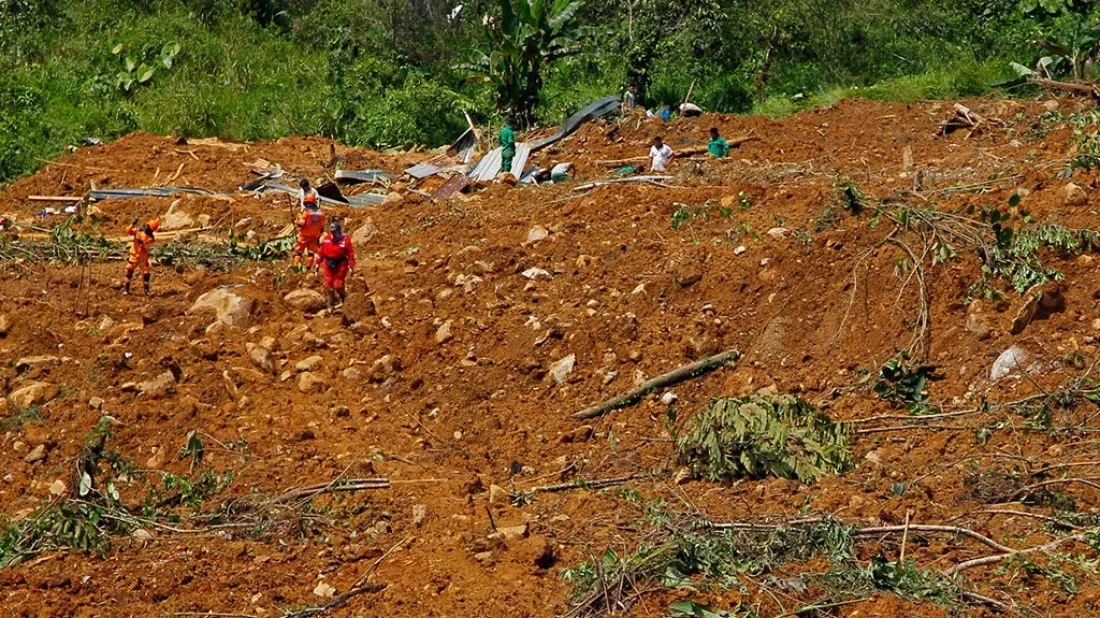 Over 60 missing after Nepal landslide sweeps two buses into river