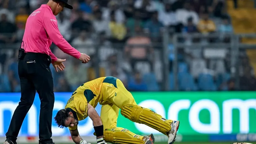 Maxwell doubtful for Bangladesh clash