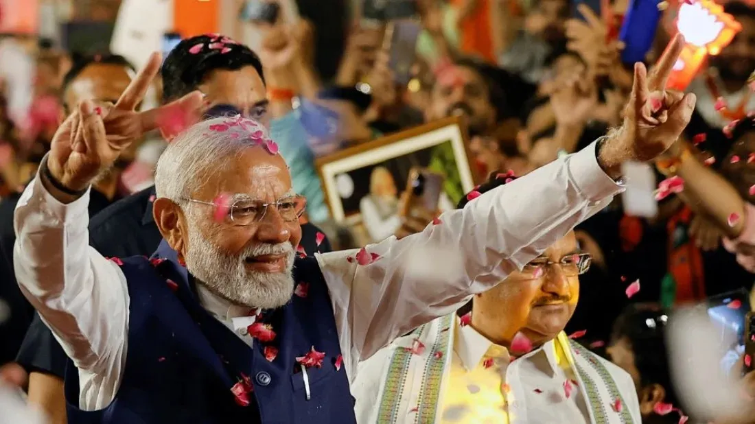 Modi thanks coalition MPs for complete support