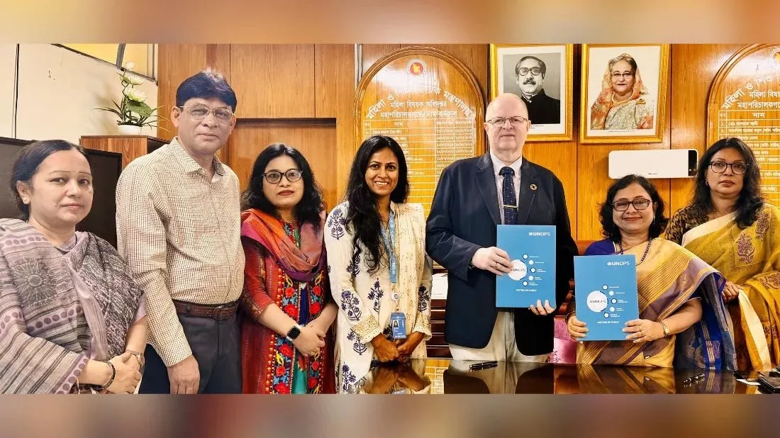 Bangladesh, UNOPS sign MoU to enhance gender equality, inclusive development