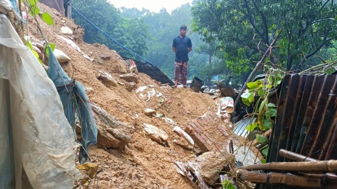 Pregnant woman, husband killed in Cox's Bazar landslide