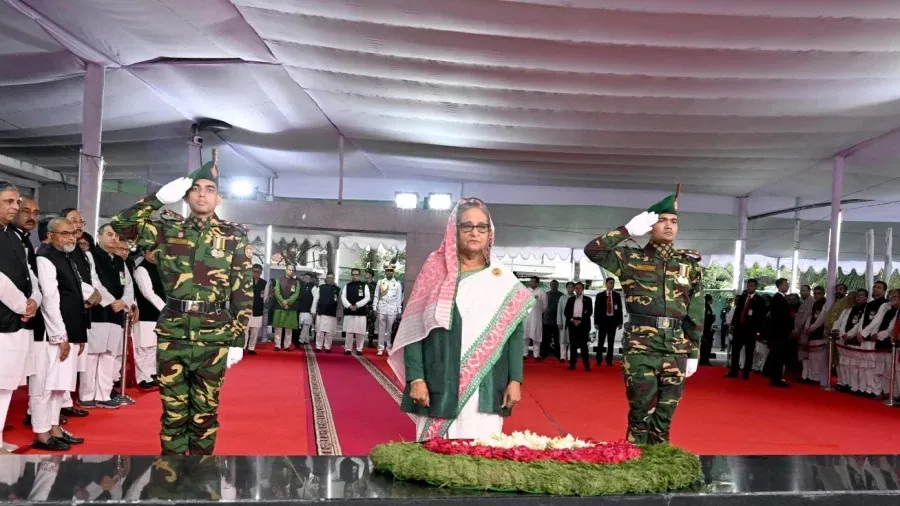 PM Hasina pays tribute to Bangabandhu on Independence Day