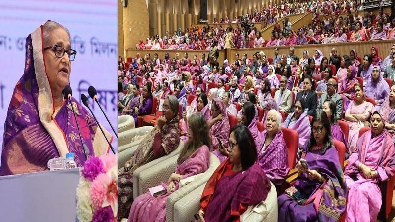 PM Hasina calls for equal participation of men, women for nation-building