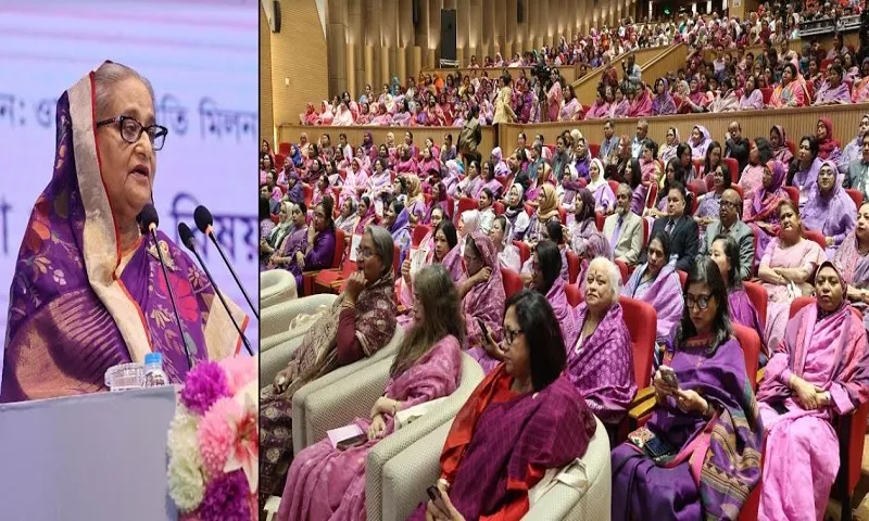 PM Hasina calls for equal participation of men, women for nation-building