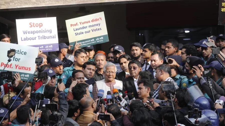 Dr Yunus sentenced to 6 months in jail