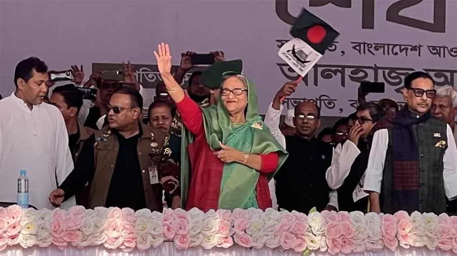 Festive Barisal awaits PM Hasina's address