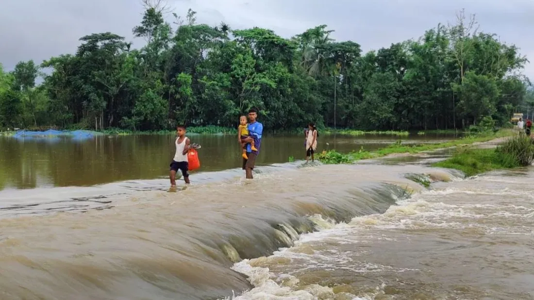 Flood situation improves in Sylhet