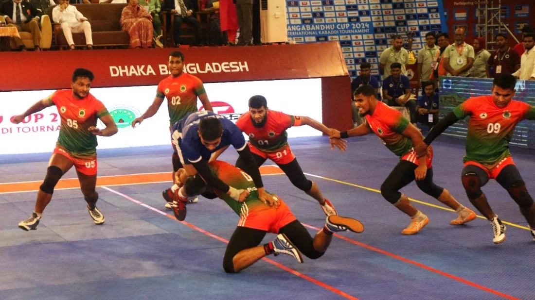 Bangladesh clinch Bangabandhu Cup Kabaddi title for fourth time