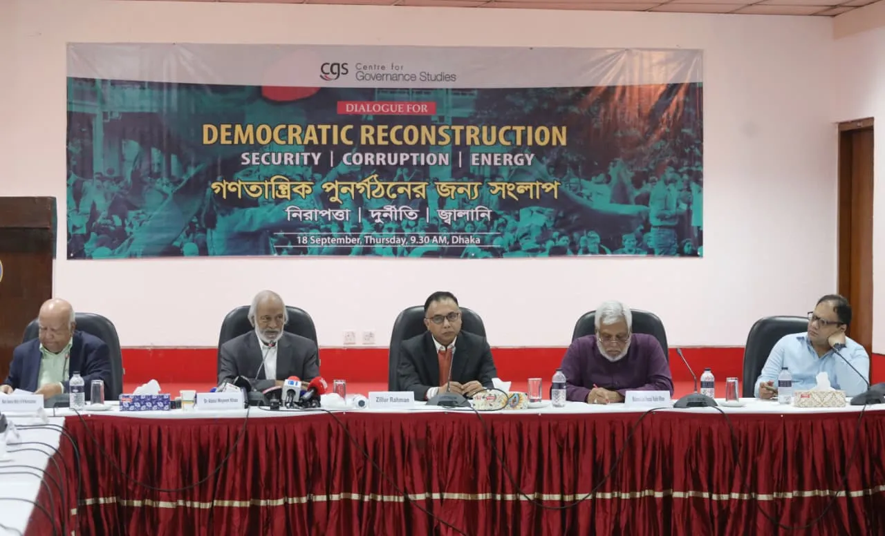 শুধু অতীতের নয় বর্তমানের দুর্নীতি থামানোর দিকেও নজর দিতে হবেঃ ফাওজুল কবির খান