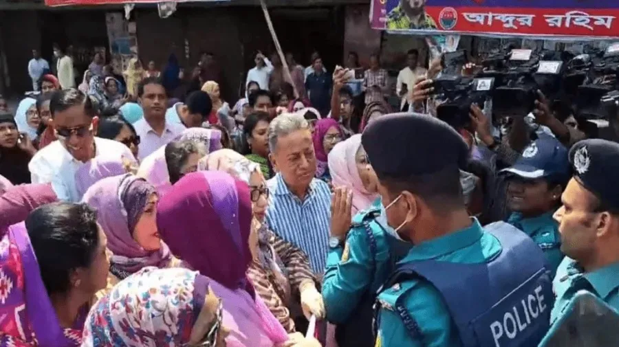 Police thwart Mohila Dal’s Women’s Day march