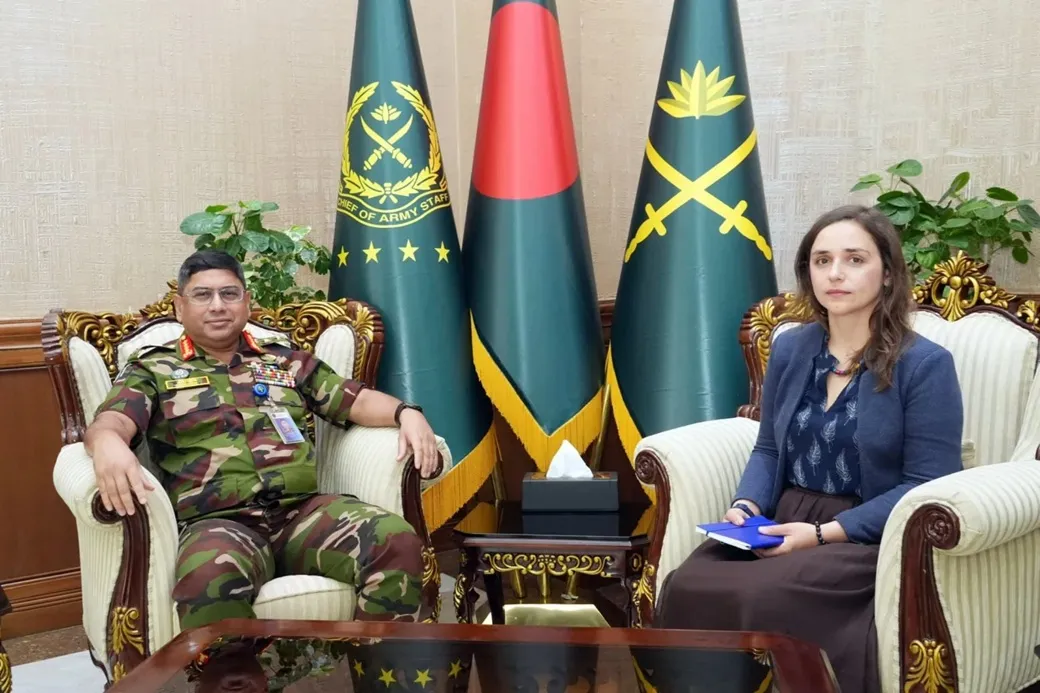 WGEID vice-chairperson calls on army chief