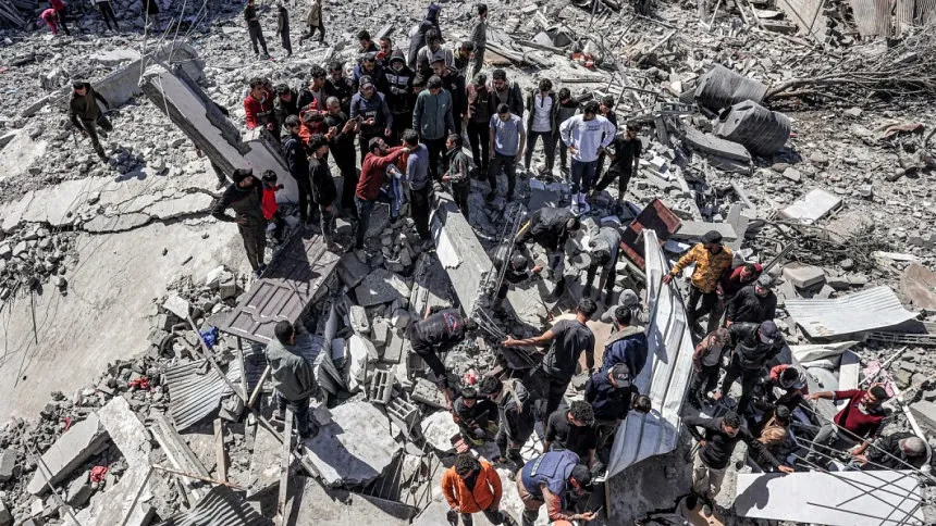 Gaza health ministry says war death toll at 31,988