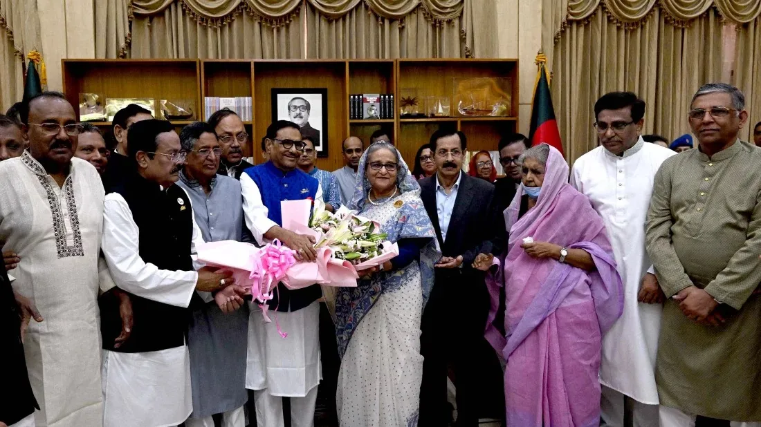 Awami League will take Bangladesh towards prosperity defying conspiracies, PM says