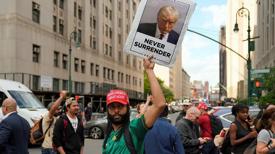 Trump supporters call for riots and violent retribution after verdict
